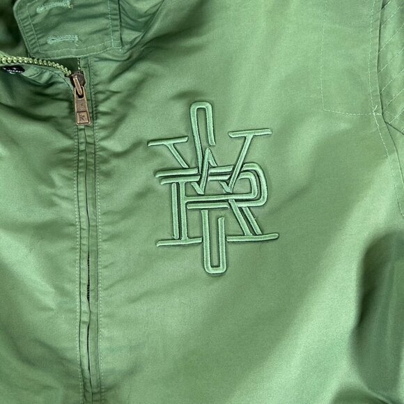 Vintage Rocawear Jacket Men's 3XL Green Pockets Light Soft - Picture 5 of 12